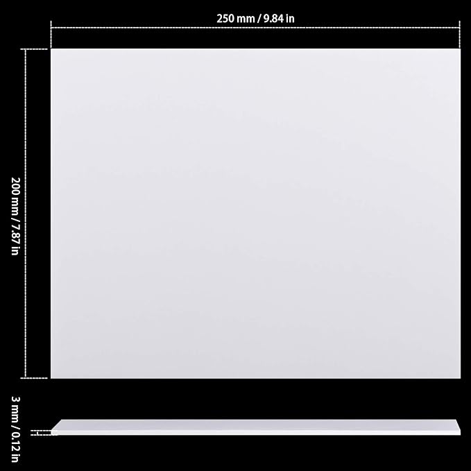 ZEONHAK 50 Pack 8 x 10 x 1/8 Inches Foam Boards, Multifunctional Foam Core Boards, White Foam Board Sheets for Crafts, Signboards, Display, School, Office, Sculpting, Art Projects