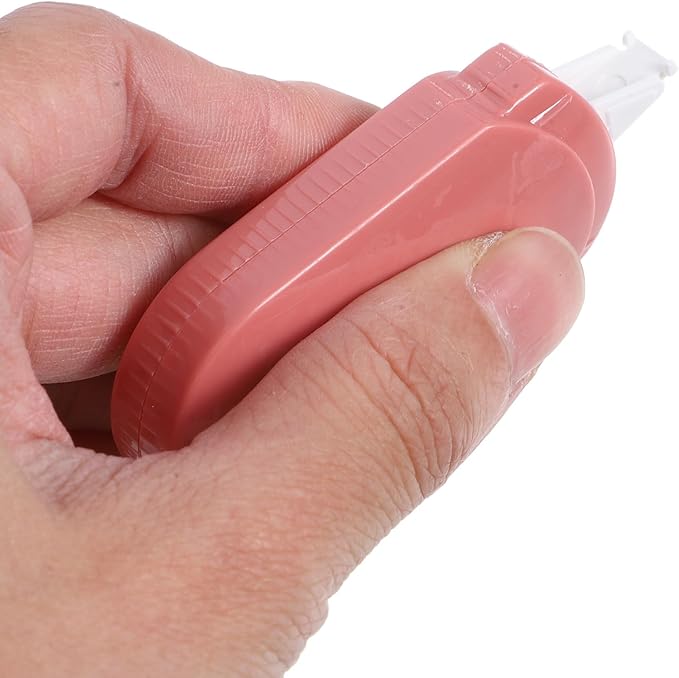 Sosoport 6pcs Gradient Pink Correction Tape Student-friendly Stationery Writing Correction Supplies Quick Application Compatible with Ballpoint Gel Fountain Pens and Pencils for School