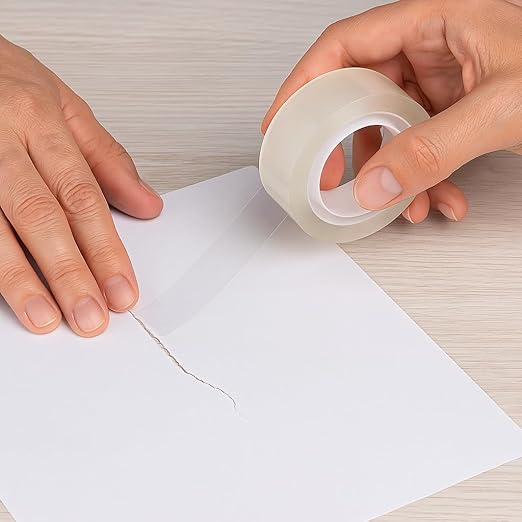 YGM Clear Packing Tape Refills The Office Supplies Fashion Classroom Must Haves School Supplies Packing Tape Dispenser Desk Accessories & workspace Organizers Shipping Tape School Trans Tape (10)
