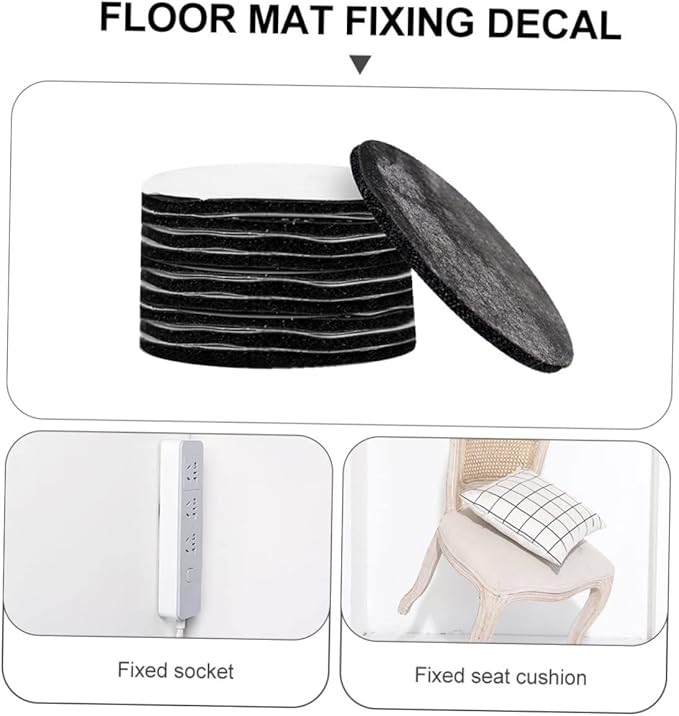 5sets Slip Retainer Stickers Sofa Grip to Prevent Sliding Double Sided Adhesive Heavy Duty Strips for Carpet Rug Padding