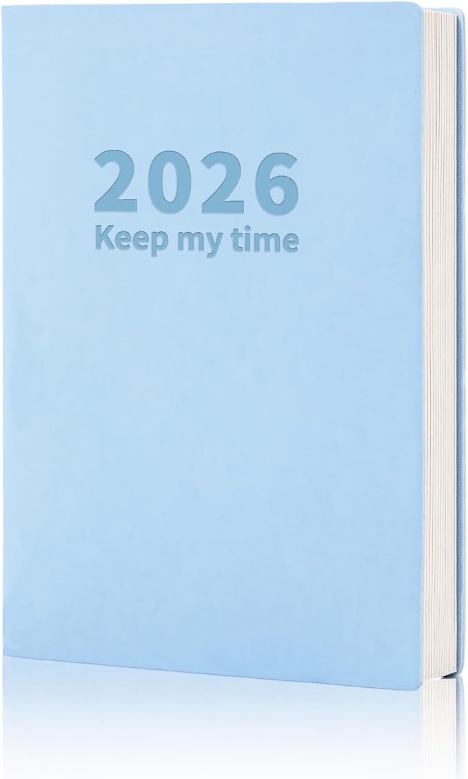 Planner 2026 Weekly and Monthly Planners for Purse 5.5" x 3.9"Cute Small Daily Academic Calendar 320page Hardcover Planning Agenda Book Academic Planner Vegan Leather Softcover, Goal Tracker Organizer Planning for Daily Schedule School Office Schedule ...