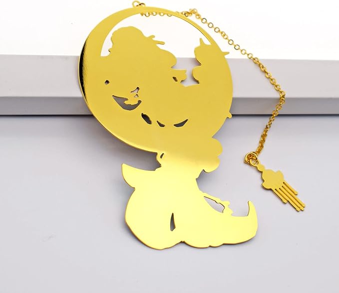 BLBMH Cute Metal Bookmarks for Women Girls Book Lovers Anime Bookmark Mermaid Gifts for Readers Best Friends -M6
