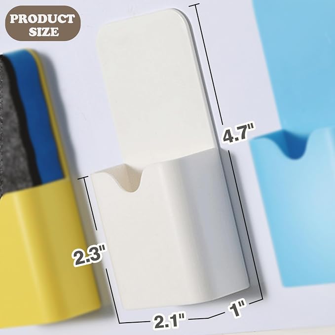 2pcs Magnetic Pen Marker Holders, Magnet Pencil Cup Storage Organizer for Classroom Office Home Locker and Refrigerator Whiteboard Locker (QX107)