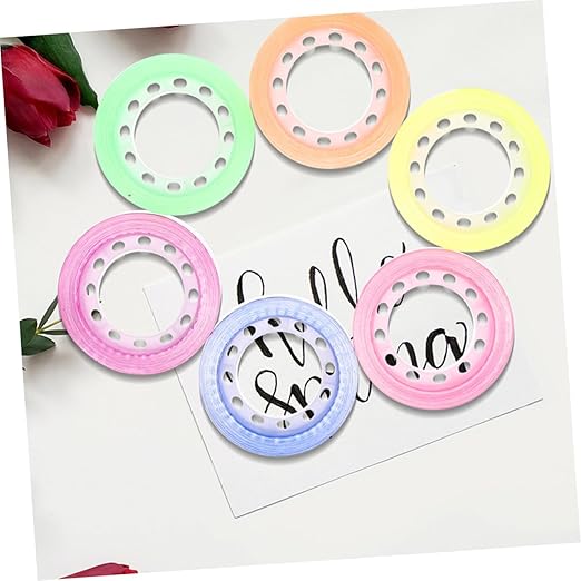 24rolls Adhesive Tape Sticky Tape for DIY Crafting and Office Use High Viscosity Excellent Holding Power for Wrapping and Sealing