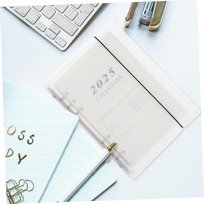 KALLORY Yearly Planner Notepad Multi Function Daily Organizer for Home and Office and Material Smooth Writing for Planning Note Taking and Journaling