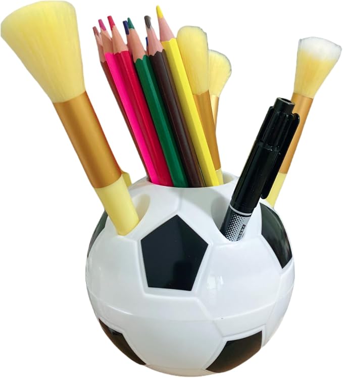 Adorable Cartoons Pencil Holders - Multifunctional Desktop Organizers (Football)