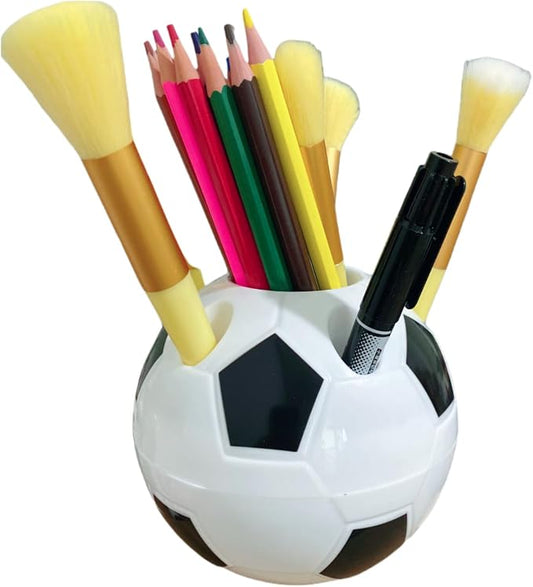 Adorable Cartoons Pencil Holders - Multifunctional Desktop Organizers (Football)