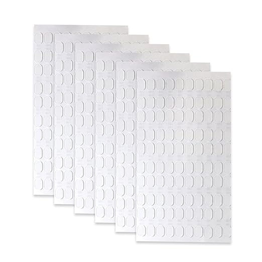 100Pcs Double Sided Adhesive Dots Removable None Traces Clear Sticky Putty Tape Stickers for Craft Projects Home Decoration