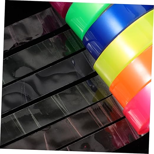 24rolls Adhesive Tape Sticky Tape for DIY Crafting and Office Use High Viscosity Excellent Holding Power for Wrapping and Sealing