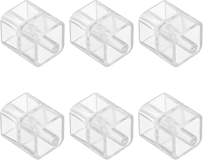 PATIKIL 6Pcs Tape Dispenser Core, Replacement Core for 8808/8809 Tape Dispenser Plastic Insert Parts for Home Office Warehouse Wrapping Packaging Mailing Shipping, Clear