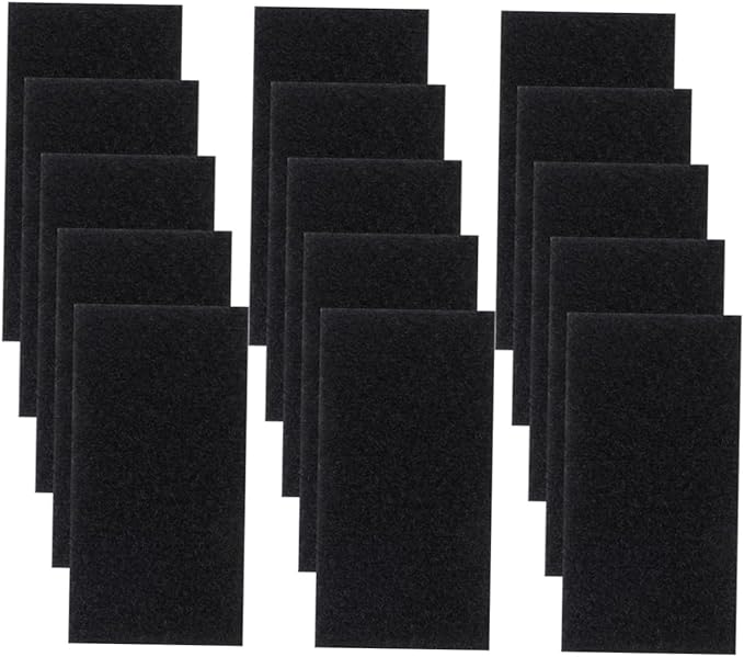 STOBOK 30sets Double-Sided Hook and Loop Adhesive Strips for Home and Office Use Durable and Lightweight Carpet Tapes for Various Surfaces Easy to Install
