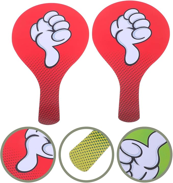 ibasenice Thumbs up Thumb Down Paddles 2-Pack Classroom Voting Paddle Signs for Teacher Student Interaction PVC 8.27X5.12 Inches School Supplies