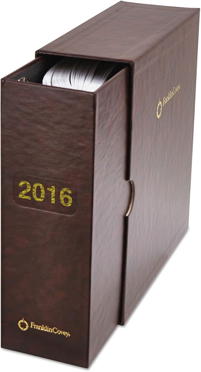 FranklinCovey - Storage Combo | Protect Past and Future Planner Pages (Classic, Burgundy)