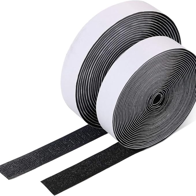 10M 20/50mm Sticker Tape Self-adhesive Hook and Loop Adhesive Fixing Household Window Screens and Door Curtains ﻿