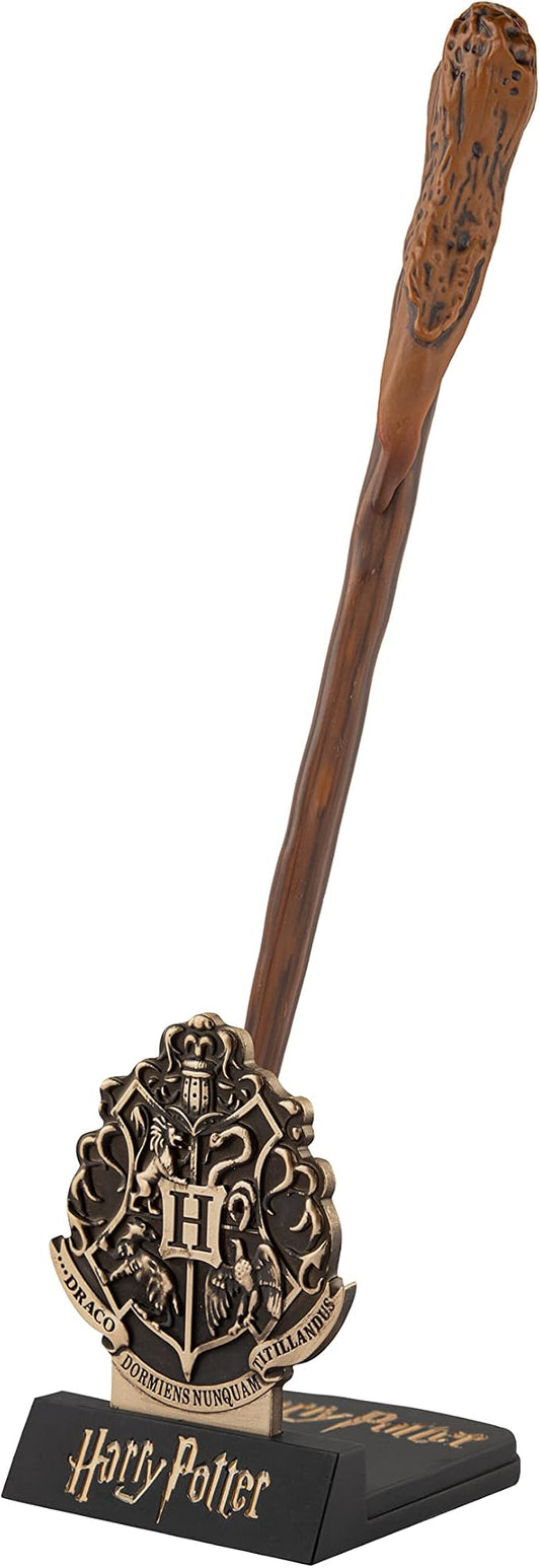 Cinereplicas Harry Potter - Wand Pen with Base and Lenticular Bookmark - Official License (Ron Weasley)