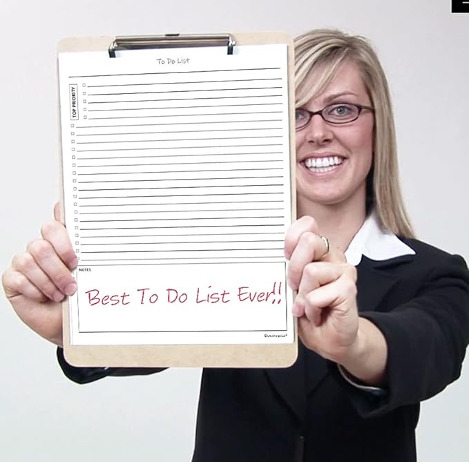 Life Charge TO DO List Planner Notepad, 60 Page Planning Pad. Undated ToDo Checklist w/Priority & Note Sections. Organize & Track Projects, Clients or Daily Tasks. 8.5 X 11, A4 Tear Sheets.