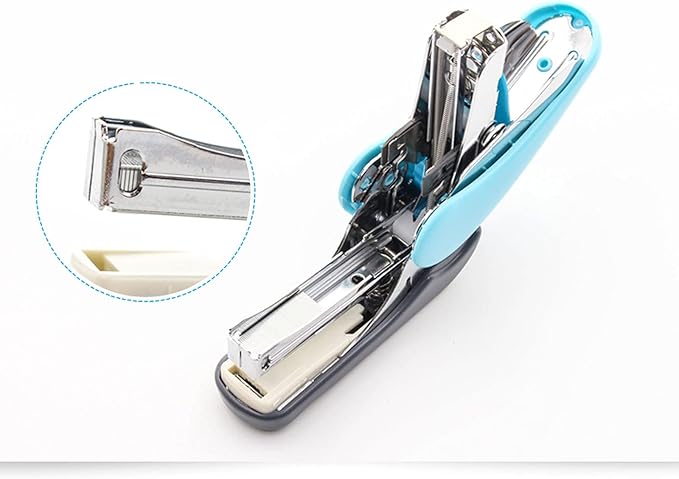 Liudan Stapler Mini Desktop Stapler, Office Desktop Staplers Have 32 Sheet Capacity, Lightweight, Ergonomic Stapler for Desk to Load Office Stapler
