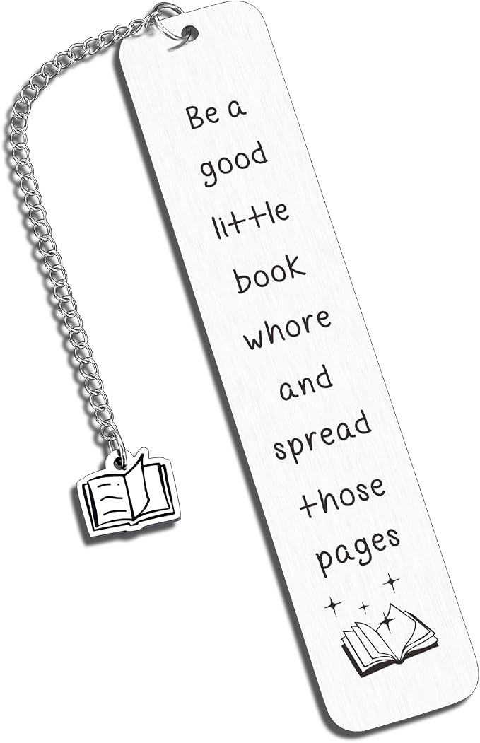 Smutty Bookmark Gifts for Women, Funny Bookmark for Women Bookish Nerds Bookworm Spicy Romance Bookmarks for Female Friends Her, Book Lovers Gifts, Christmas Stocking Stuffers for Women Men