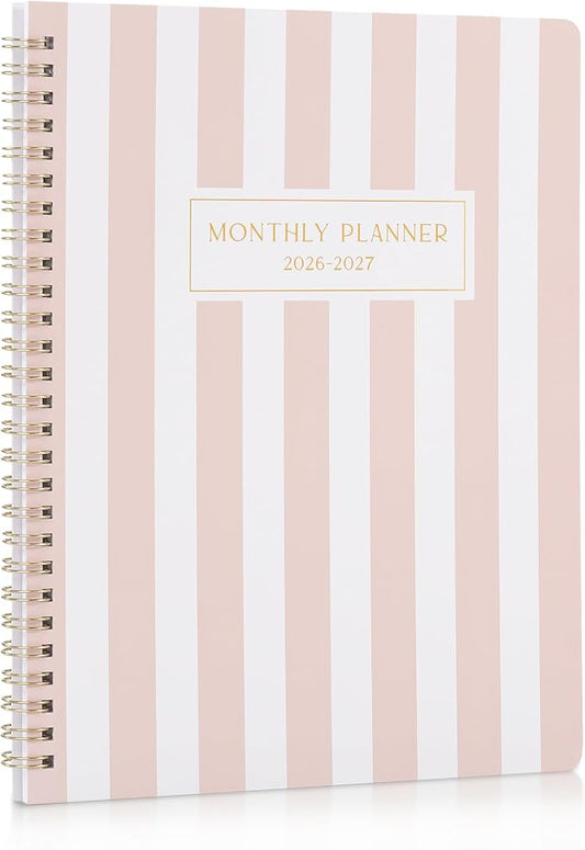 Beautiful 2026-2027 Monthly Planner - To Do List Notebook That Easily Organizes Your Tasks to Boost Productivity - Runs From January 2026 Until December 2027