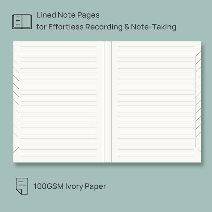 POPRUN Monthly Planner 2026-2027, 6.25" x 8.5", 18 Month (Jul 2026 - Dec 2027) Calendar Book, Academic Calendar Planner with Monthly Tabs, Inner Pocket, Hard Cover, 100GSM Paper - Pacific Green