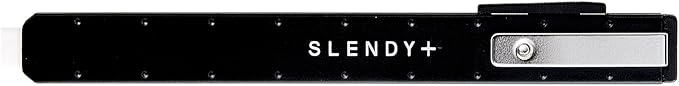 SEED Thin Steel Holder Eraser Slendy+, Black (EH-S-K)