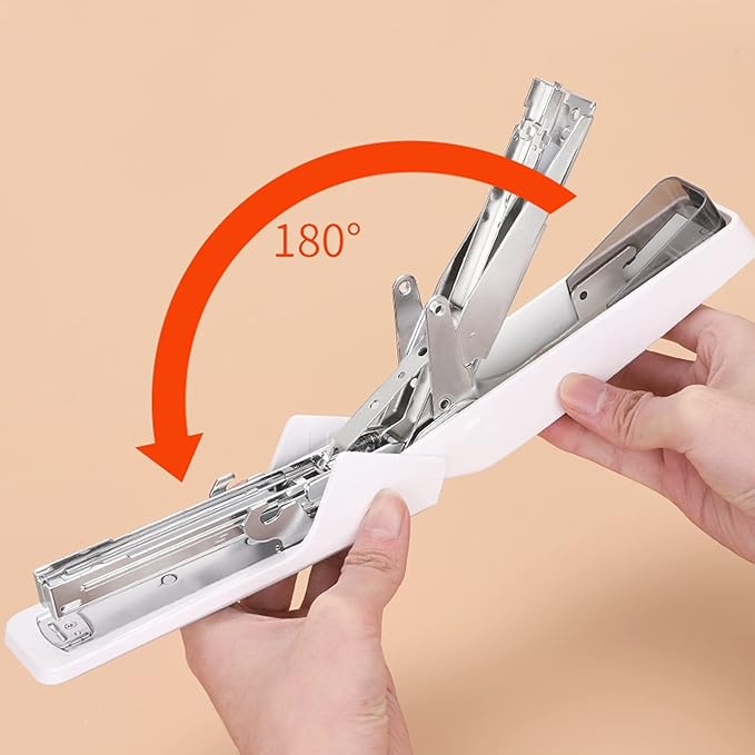 Stapler Stapler Desktop Stapler Multifunctional Manual Stapler 25/50 Sheet Capacity Office Stapler with 1000 Staples Student Supplies Office Stapler (Color : 2, Size : B)