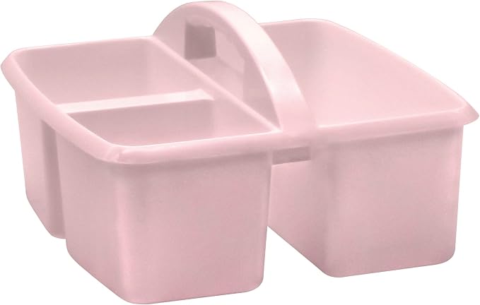 Teacher Created Resources® Blush Plastic Storage Caddy