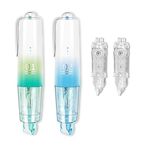 Refillable Retractable Quick Dry White Correction Tape,Mini Small Japan Aesthetic Cute Correction Tape, with Easy to Use Kawaii Pen Shaped Applicator,for Home Office Supplies.