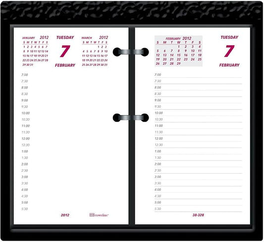 Brownline 2012 Desk Calendar "Jumbo", Refill, 6 x 3.5-Inches (C2R)