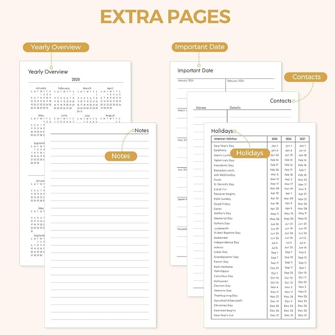 SKYDUE Pocket Calendar 2026-2027, 24-Month Small Monthly Pocket Planner Jan 2026- Dec 2027 for Purse, 6.7" X 3.7", Perfect for On-the-Go Planning and Organization