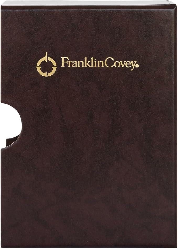 FranklinCovey - Storage Sleeve for FranklinCovey Planners | Protect Past and Future Planner Pages (Pocket, Burgundy)