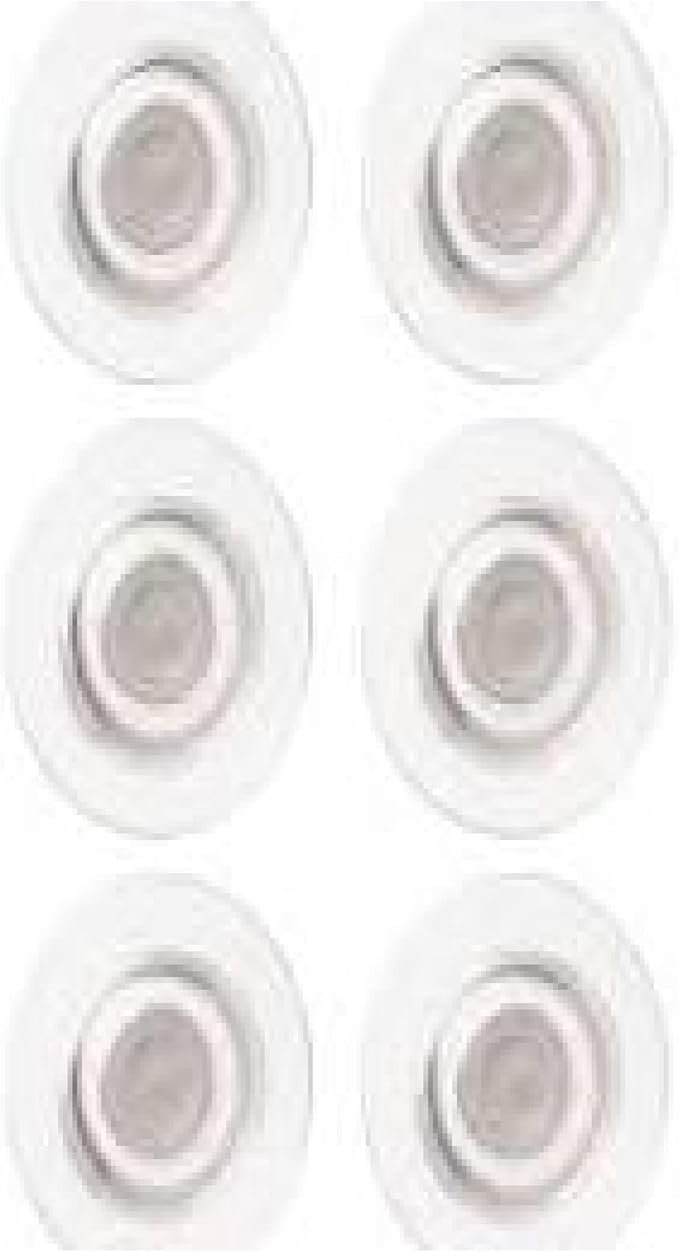 Lorell 1.2" Diameter - Round - 6 Pack - Clear Board Magnet - Minimalist Style - Office Supplies