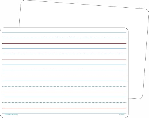 Teacher Created Resources Double-Sided Writing Dry Erase Boards (TCR77889)