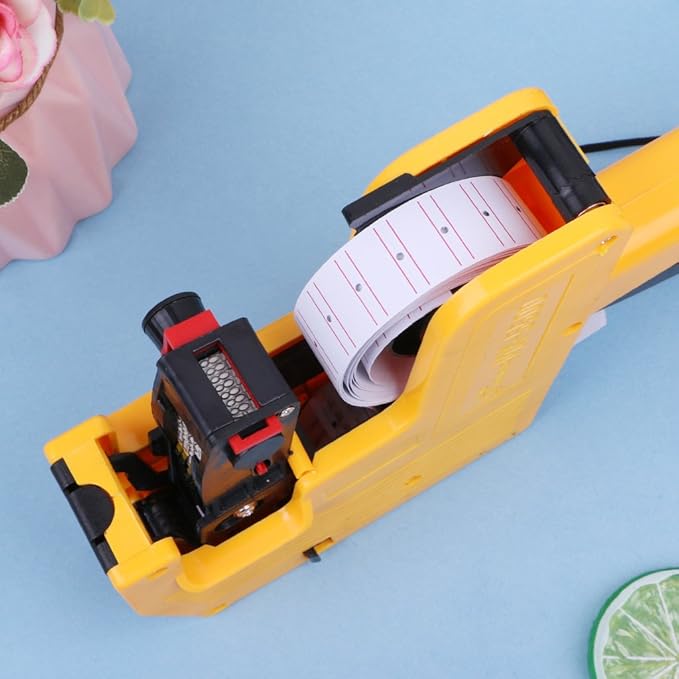 MX-5500 8 Digits Labeler Labeller Stickers Label Paper +2 Roll