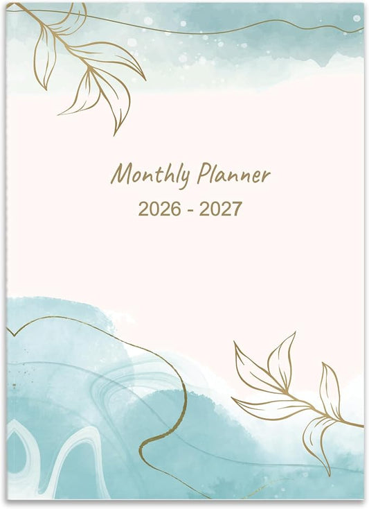 2026-2027 Monthly Planner - Month Calendar from July 2026 - December 2027, Monthly Planner 2026-2027 Easy to Organize Your Daily Life, 7" x 10", Teal