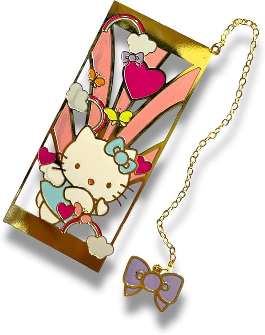 Anime Bookmark Gojo Satoru Metal Bookmark with Chain Japanese Style Manga Accessories Otaku Collectible Reading Gift Anime Gifts Gojo Gifts Book Lover Present Japanese Anime Merch (KIT)