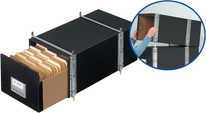 Bankers Box Box Metal Base for StaxonSteel Storage Drawers, Letter (Pack of 1)