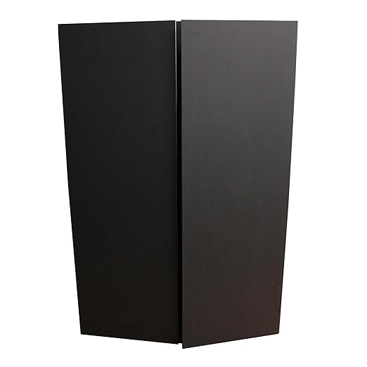Flipside Products 36” x 48” Foam Project Boards for Presentations, Science Fair, School Projects, Event Displays and Trifold Picture Board - Total Black 3/16'' Thick - 3 Pack