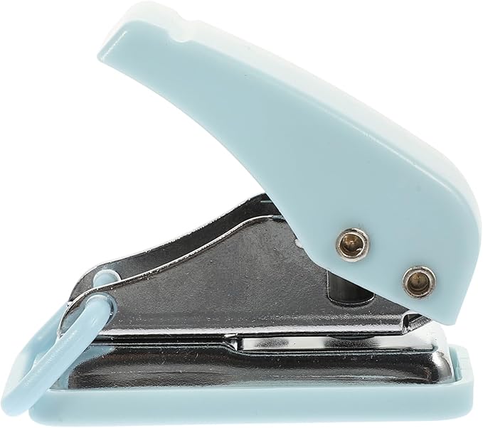 Mini Hole Punch Portable Office Stapler Compact Document Stitcher for Students Sturdy Desk Ornament for School and Office Supplies