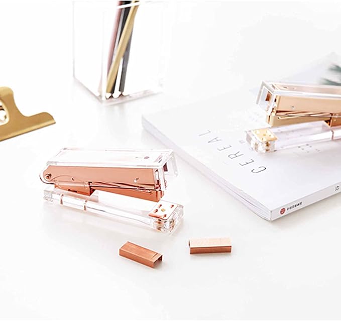 Liudan Stapler Effortless Desktop Stapler, The Office Desktop staplers Have 20 Sheet Capacity Desktop Stapler