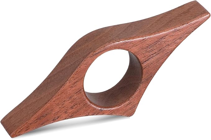 Thumb Book Page Holder Walnut Wood Book Holder Smooth Wood Page Holders for Reading Accessories Books Lovers Gifts for Women Best Friend Birthday Gifts Teacher Graduation Bookish Reader Books Club