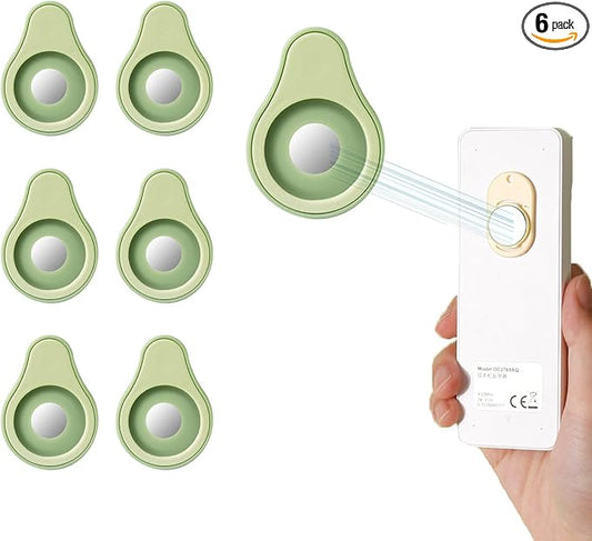 Magnetic Remote Control Holder Wall Mount,6 Pack 2025 Upgraded Remote Control Organizer Hole Free Self-Adhesive for Home Office Remote TV Fan Air Conditioner Remote Control Storage