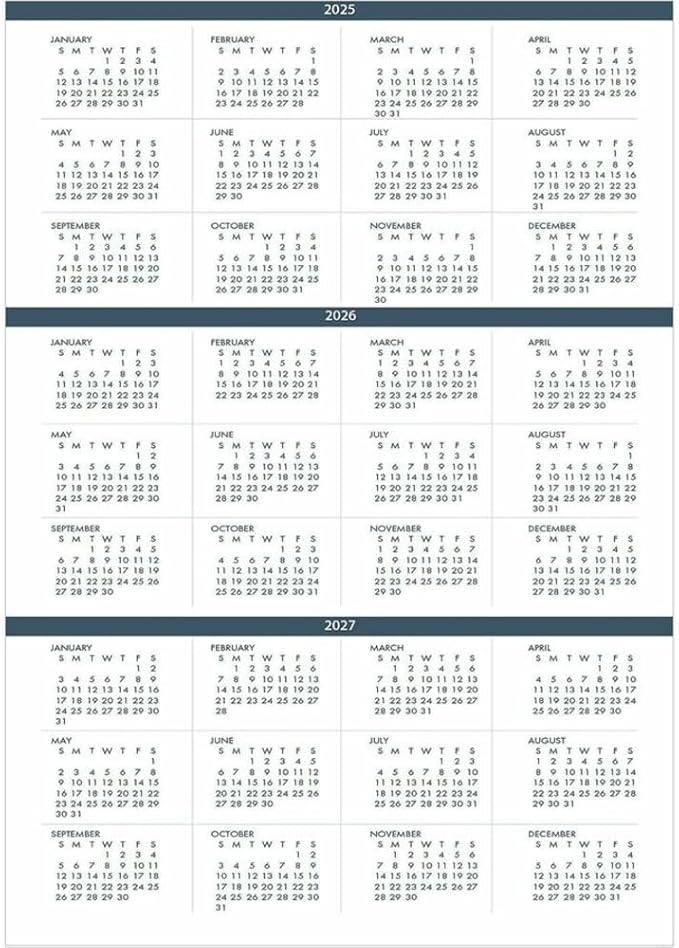 House of Doolittle 2026-2027 Monthly Planner 8.5" x 11", Paperboard Cover, Black (262092-26)