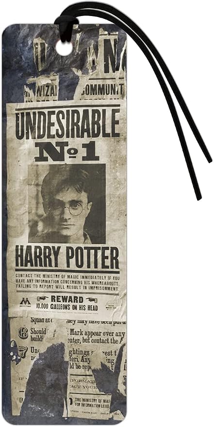 Trends International Harry Potter - Wanted Bookmarks, Multi 7.25 x 2.25 x 0.0394