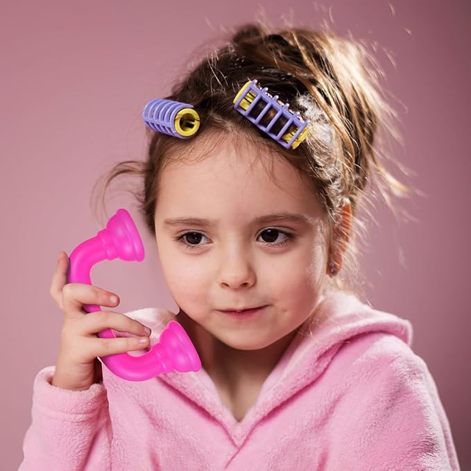 Abaodam 8Pcs Colorful Whisper Phones Toy Phone Receivers for Kids Early Childhood Education Speech Development Creative Play Classroom Tools