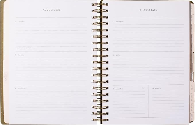 Fringe Studio Spiral Weekly Planner