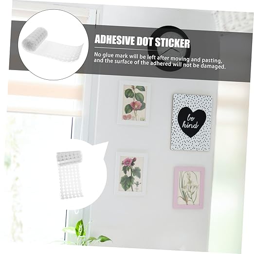 Lightweight Self Adhesive Dots Circle Stickers Adhesive Dots Tapes for Wall Door Window Decor