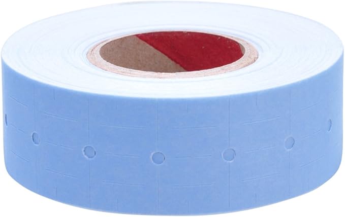 Pastel Blue Labels to fit Avery Dennison®/ Sato® M1 "Mighty One" Price Guns 16 Pack (Free Ink roll Included)
