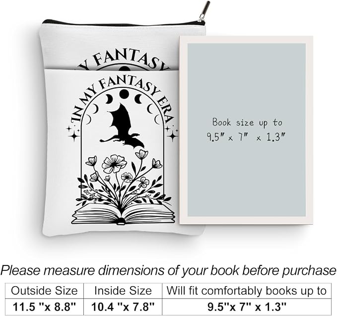 Book Sleeve for Book Lovers, Book Cover for Paperbacks Hardcover