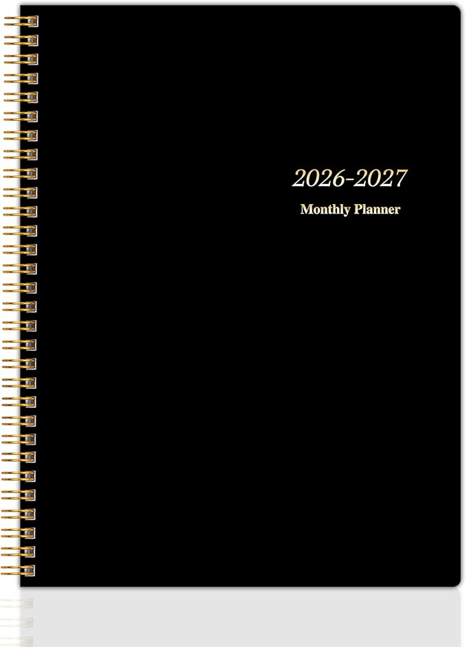 2026-2027 Monthly Planner, Calender Planner from Jan 2026 - Dec 2027, 24 Months for Planning with Habit Tracker, To-Do List, Goals,Summary ,7.5" x 10", Spiral Bindding for Personal Organizer and Office Supplies